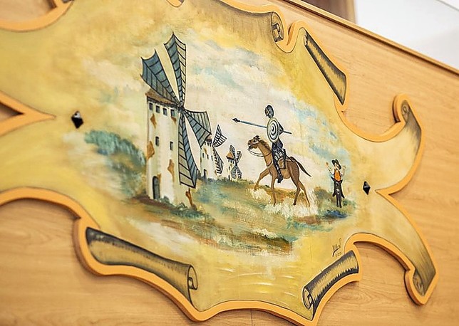El teatro de Navaleno recupera las pinturas del Quijote