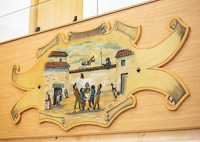 El teatro de Navaleno recupera las pinturas del Quijote