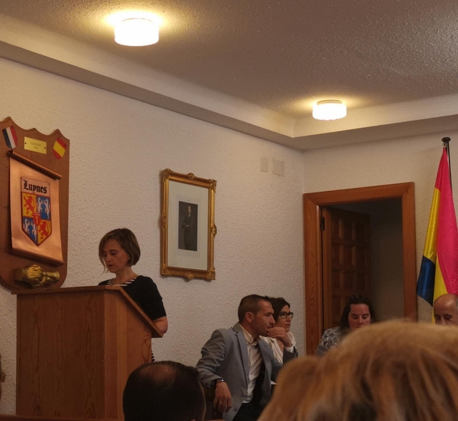La 'popular' Elia Jiménez, alcaldesa de Ólvega