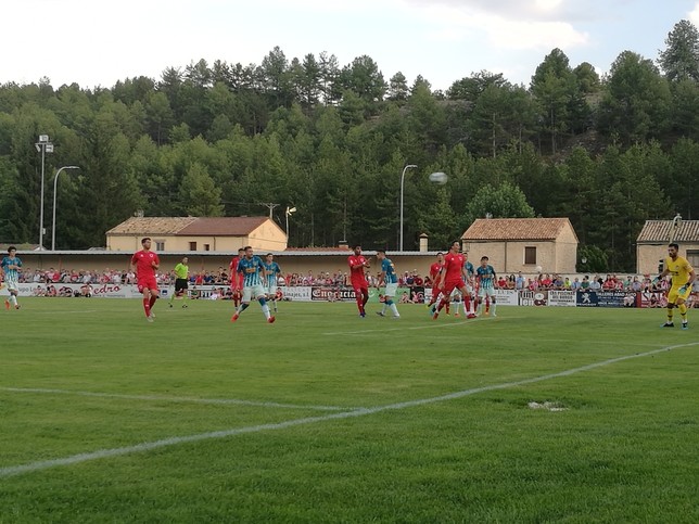 La segunda unidad del Atlético de Madrid doblega al Numancia