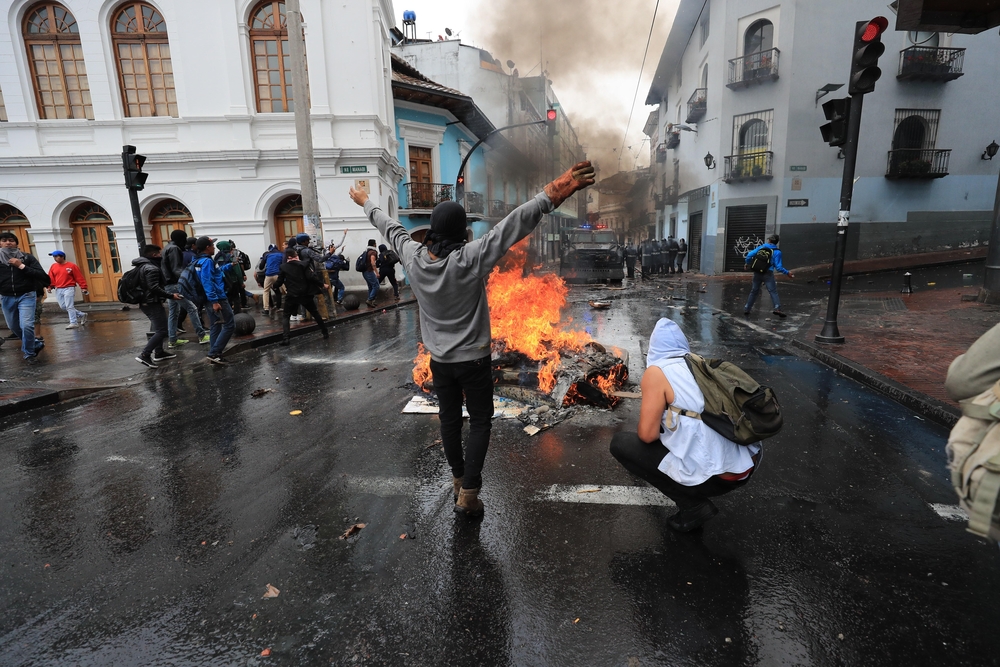 Protestas contra medidas económicas del Gobierno de Ecuador  / El Día de Soria