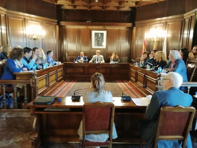 Pleno de despedida en el Ayuntamiento de Soria