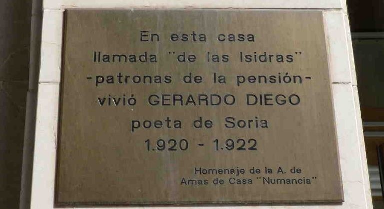 100 años de la llegada de Gerardo Diego a Soria