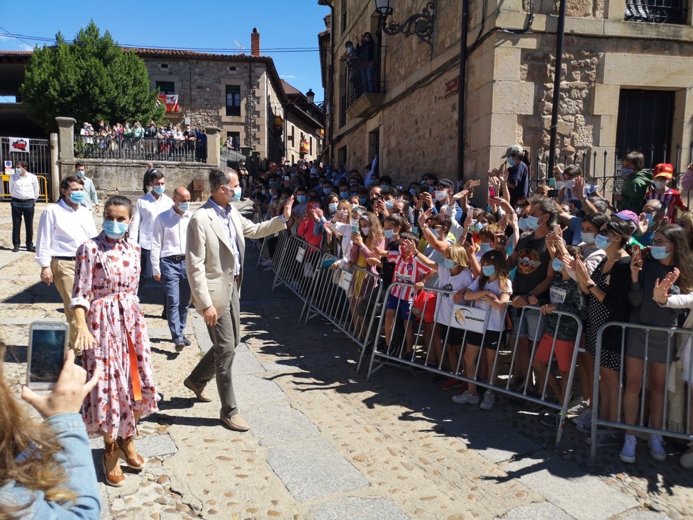 Sus Majestades ponen rumbo a la ciudad de Soria