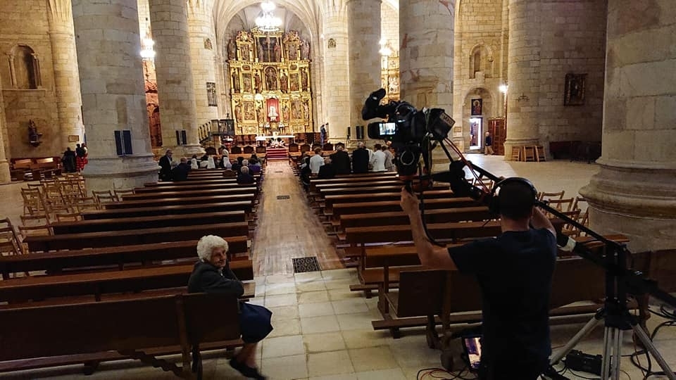 La 8 Soria retransmite en directo la misa de San Saturio