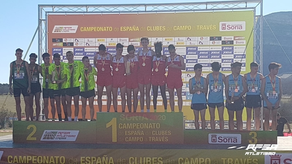 El Club Atletismo Soria Caja Rural, campeón de España sub-20