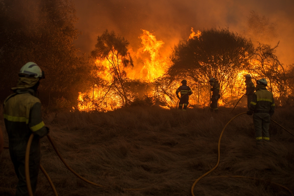 Más de 2.250 hectáreas quemadas por el fuego en dos dÁ­as negros en Galicia  / BRAIS LORENZO