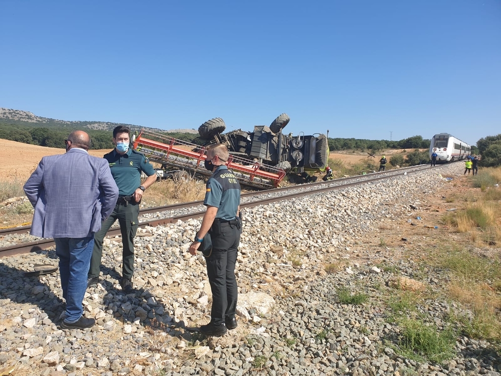 Accidente de tren en Navalcaballo