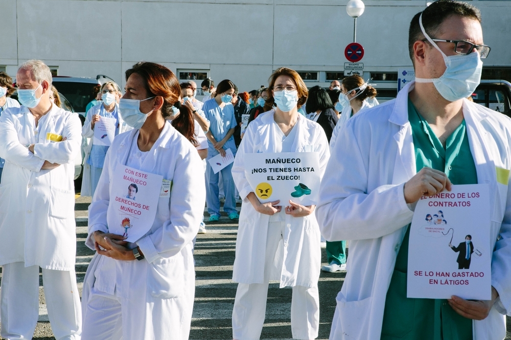 Miles de sanitarios de Sacyl exigen que no se les 
