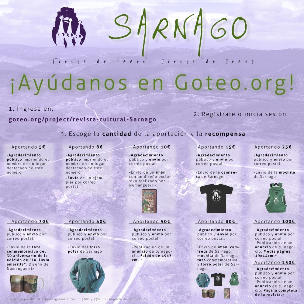 Sarnago lanza un 'SOS' para sacar su revista