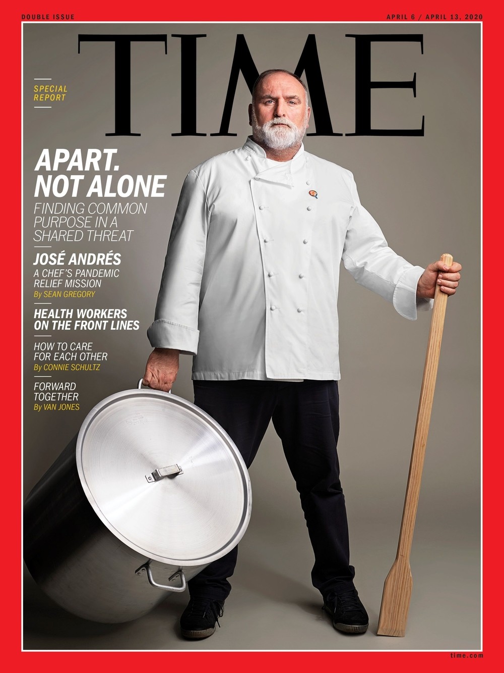 El chef José Andrés acapara la portada de 'Time' | Noticias El Día de Soria