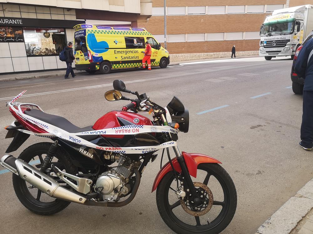 #VIDEO Accidente de moto en la avenida Valladolid