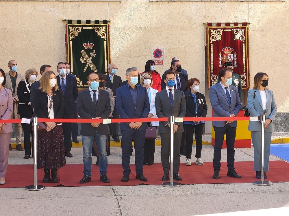 La Guardia Civil de Soria celebra su día en un acto reducido
