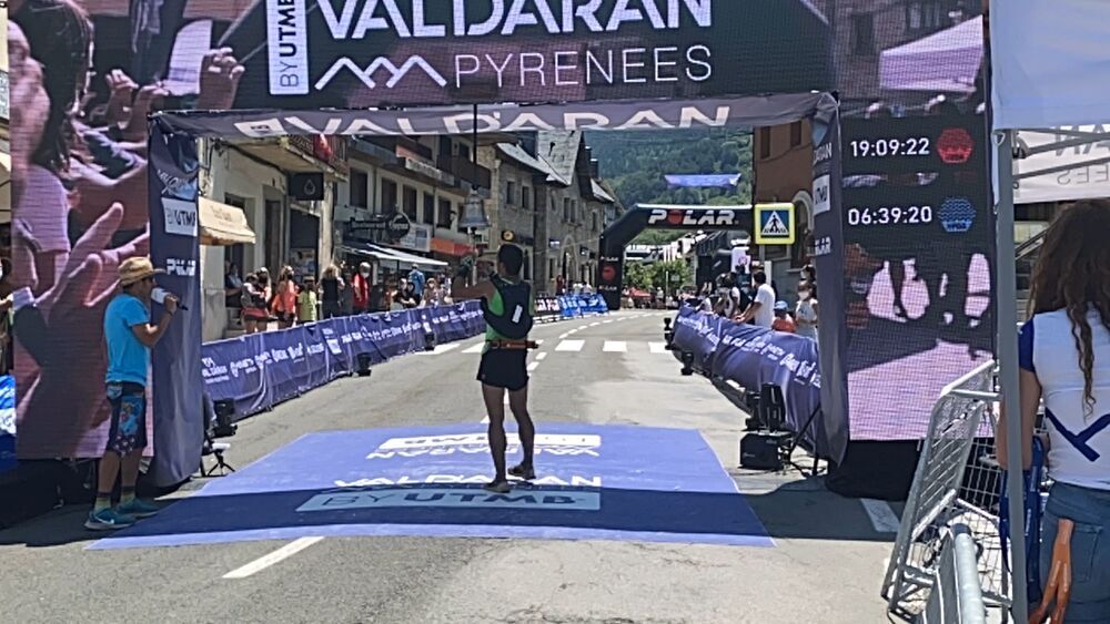 Paquito Alonso, quinto en la trai Val D'Aran by UTMB