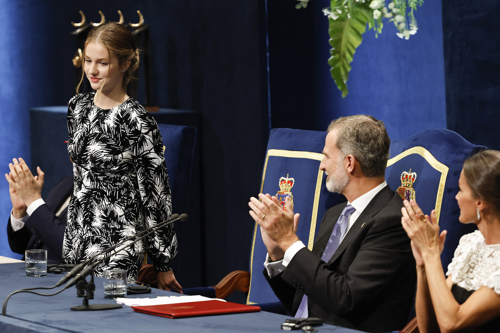 Ceremonia de entrega de la 42 edición de los Premios Princesa de Asturias  / BALLESTEROS