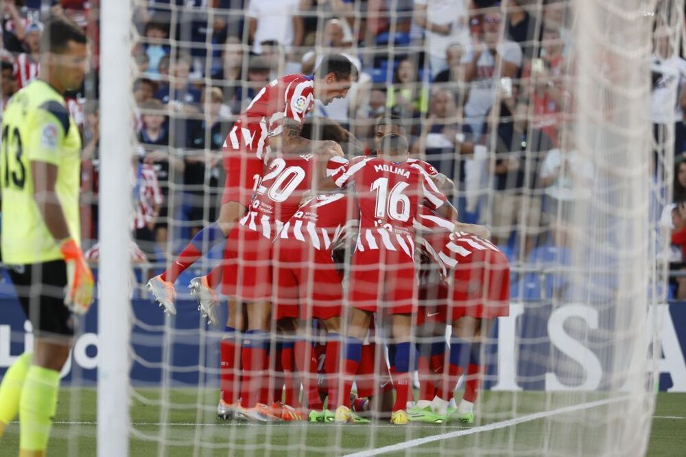 Morata lanza al Atlético a la cima