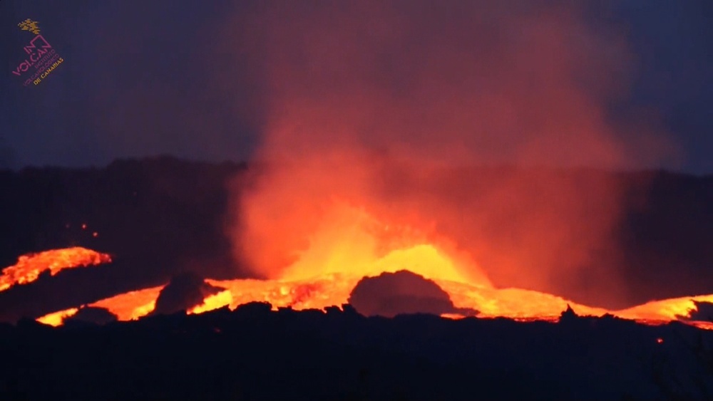 Un año de la erupción en La Palma a ojos de un soriano