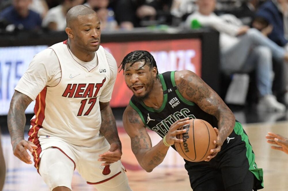 Los Celtics dan un golpe en la mesa en Miami
