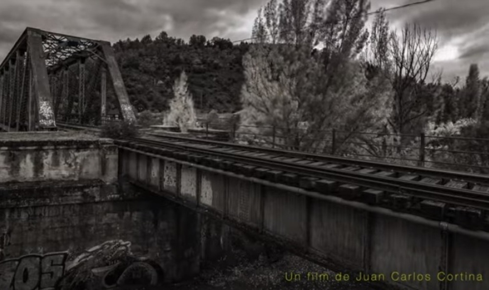 'El ferrocarril abandonado' en Soria visto por Juan C. Cortina