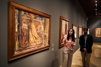 La pintura de Sorolla se aclimata al Museo de Escultura