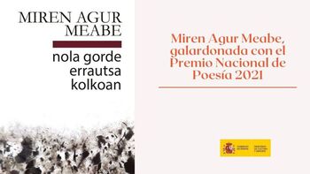 Miren Agur Meabe, Premio Nacional de Poesía 2021