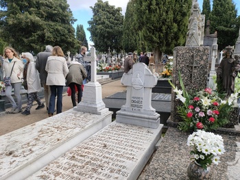 El cementerio de Soria recupera la afluencia perdida en 2020
