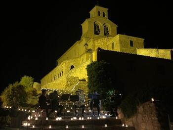 Música a la luz de las velas en San Esteban de Gormaz