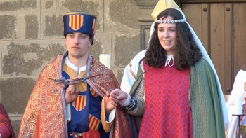 Ágreda revive con éxito los Desposorios de Jaime I y Leonor