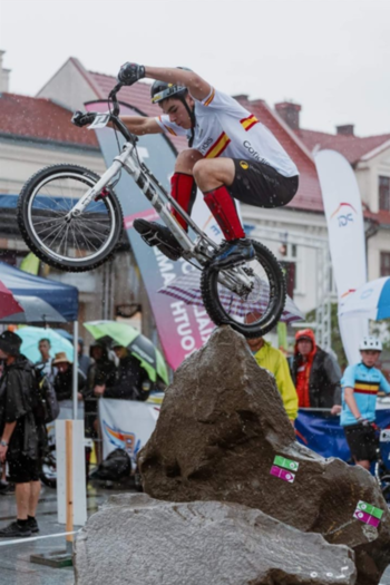 Presencia soriana en el campeonato del mundo de Bike Trial