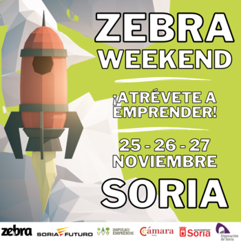 Convocatoria para emprendedores con Zebra Weekend Soria