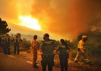 Dos incendios llevan calcinadas 1.500 hectáreas en Salamanca
