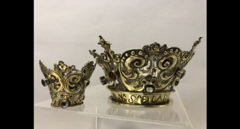 Las coronas robadas en Noviercas... a subasta en Francia