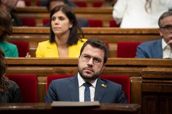 Aragonès rechaza la propuesta de Junts de restituir a Puigneró