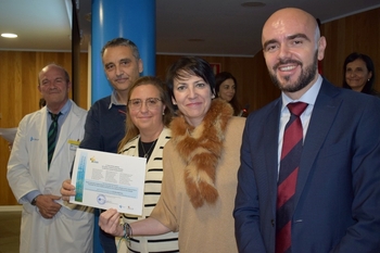 Premio para el equipo de enfermería de Urología de Soria