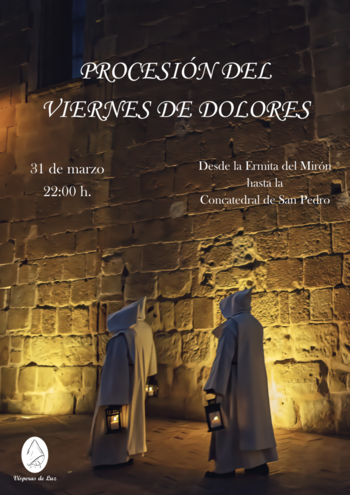 Soria capital estrena la procesión del Viernes de Dolores