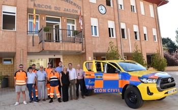 Arcos de Jalón cuenta con nuevo vehículo de Protección Civil