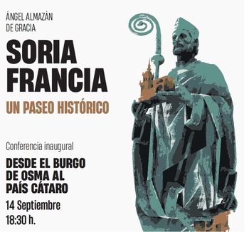 'Soria-Francia. Un paseo histórico', muestra de Ángel Almazán