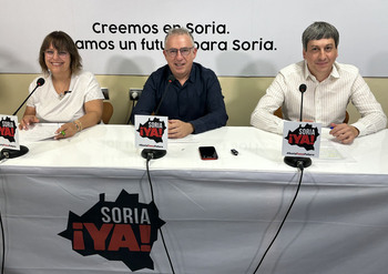 Soria ¡YA! inicia curso parlamentario con fiscalidad y sanidad