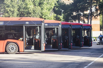 Los usuarios de bus urbano crecen un 22,9% en agosto