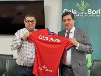 El Numancia y Caja Rural Soria renuevan su histórico acuerdo