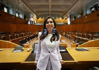 Vox pone a Marta Fernández al frente de las Cortes de Aragón