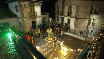 Iberdrola ilumina la Navidad de Montenegro de Cameros