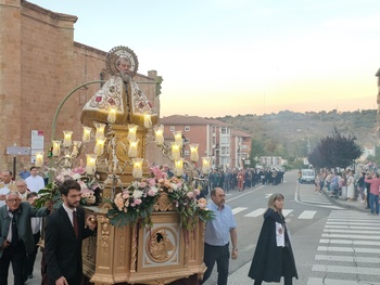 Soria vive con fervor la procesión de San Saturio