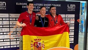 Cuatro medallas europeas máster para el nadador Sergio Martín