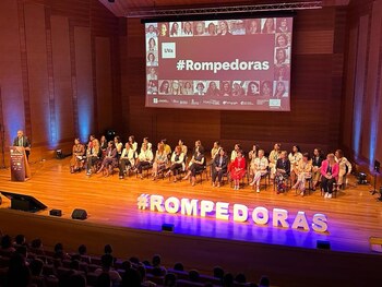 Carmen Hernández y Susana Álvarez, en el ciclo #Rompedoras2023