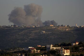 Israel bombardea posiciones de Hezbolá en el Líbano