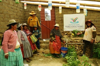 La Fundación Pedro Navalpotro abastece de agua en Bolivia