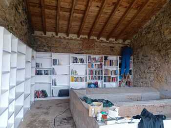 Sarnago amplía su biblioteca inaugurada el pasado verano