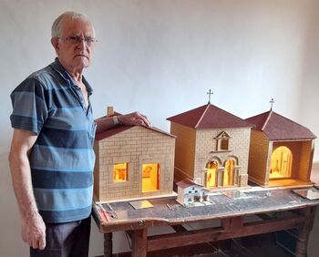 Ricardo Golbano, el 'arquitecto' de Romanillos de Medinaceli