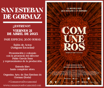 San Esteban de Gormaz proyecta el documental 'Comuneros'